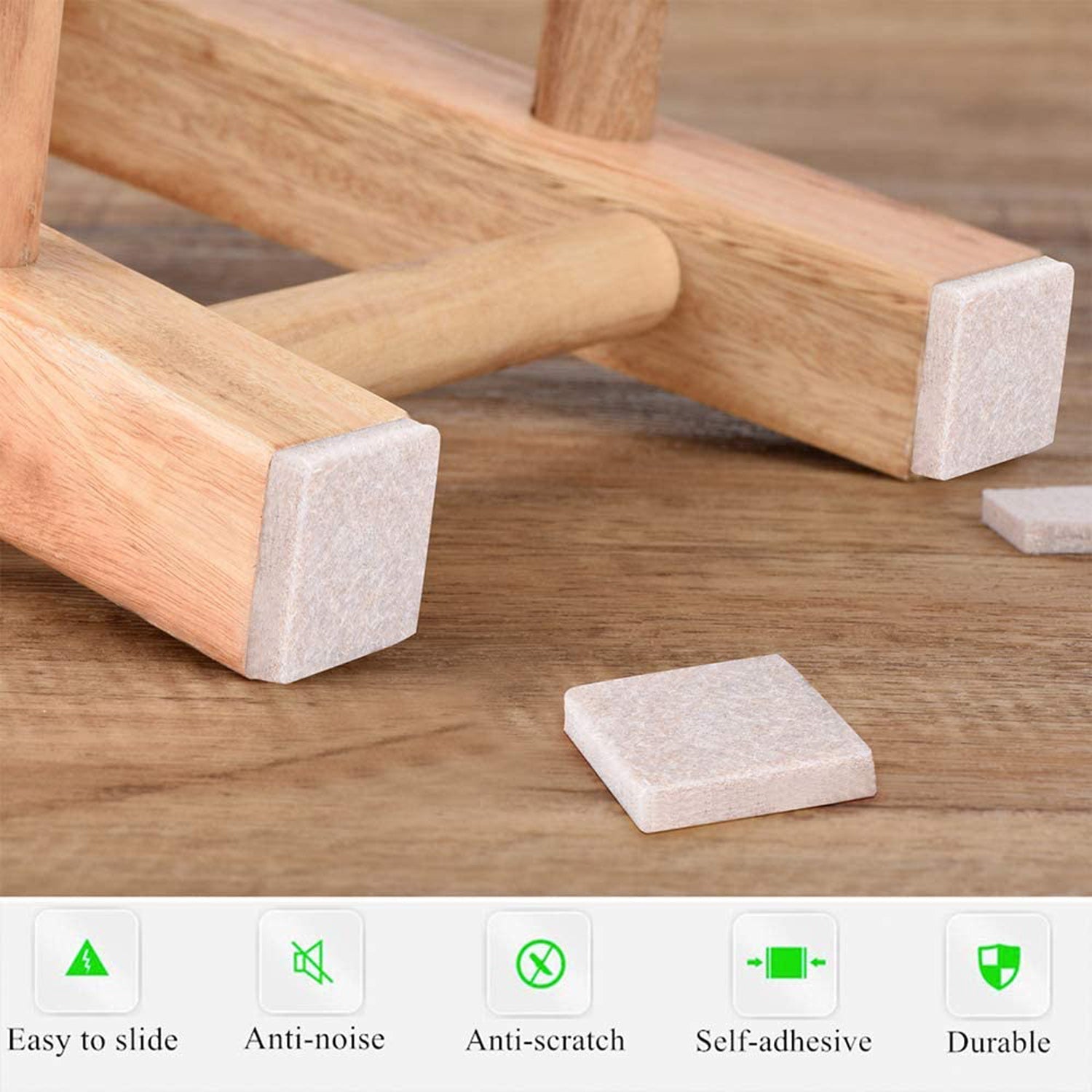 9050 FURNITURE PAD SQUARE FELT PADS FLOOR PROTECTOR PAD FOR HOME & ALL FURNITURE USE DeoDap 9050 FURNITURE PAD SQUARE FELT PADS FLOOR PROTECTOR PAD FOR HOME & ALL FURNITURE USE DeoDap